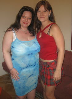 Chubby Lesbian Munching On A Fresh Pussy