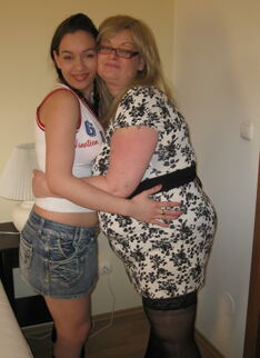 Naughty Hairy Teen Doing A Big Mature Woman