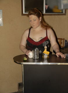 This Big Mama Gets Fisted On Her Terrace