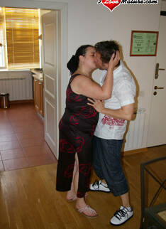 This Chunky Housewife Just Loves That Cock