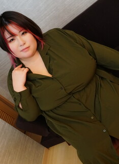 Mature.nl - Huge breasted BBW Japanese lady begging for a creampie