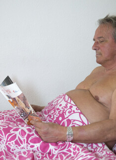 Naughty babe Sarah Smith rides her step-grandpa's cock
