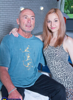 Emily Rose is a hot 20 year old babe who gets laid by a 61 year old masseur