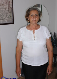 Young guy Roberto fucking his 68 year old hairy granny neighbor Jana W. hard in the livingroom