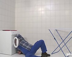 MMV FILMS German Step mom draining the plumber