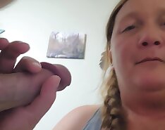 Blow Job And Hand Job With Cum And Fun