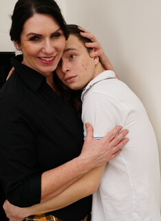 This toyboy is about to lose his virginity to big breasted Josephine James