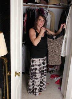 Naughty American housewife dressing up and then some