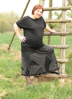 This German BBW loves to get wet in public