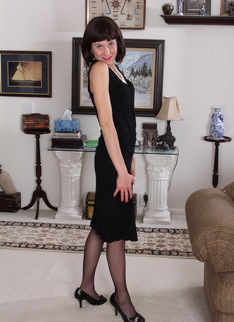 Naughty American housewife playing around