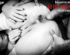 Extreme bizarre anal foot fisting with Natasha Cougar