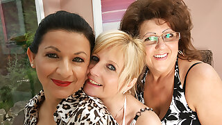 Three Mature Lesbians Have Some Serious Fun