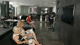 Special Mature Movie In A Kinky Lesbian Salon