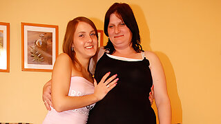 Naughty Old And Young Lesbians Have Fun