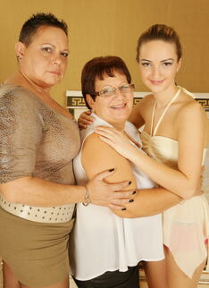 A Naughty Old And Young Lesbian Threesome