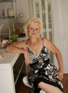 This Blonde Mature Slut Loves To Get Naked And Dirty