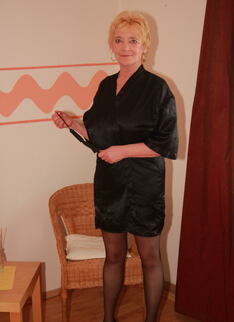 Naughty Mature Lady Playing All Alone