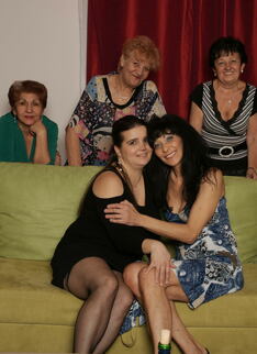 Old And Young Lesbians Give Away A Special Show