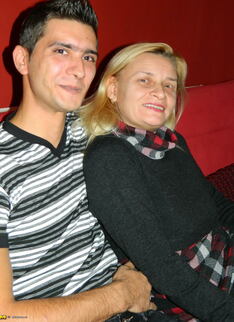 Horny Cougar Fucking And Sucking Her Toy Boy