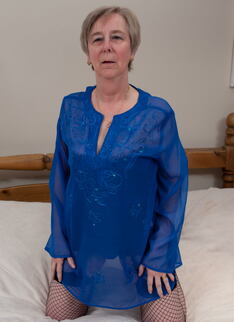 Naughty Mom Playing Alone On Her Bed