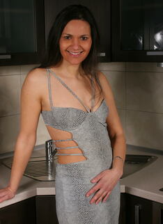 Naughty Housewife Playing With Her Toy