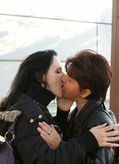 Mature Lesbian Dates A Younger Girl