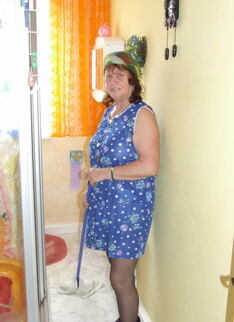 This Mature Cleaning Lady Gets Dirty