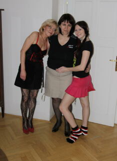 Two Mature Sluts Take On A Hot Babe