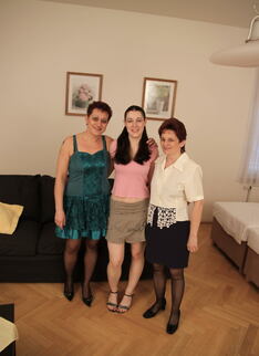 Two Mature Lesbians Take On A Cherry Pussy