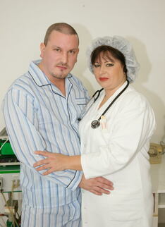 Big Mature Nurse Gets An Anal Creampie Surprise