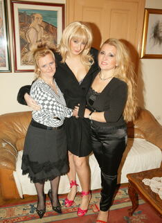 Two Mature Sluts Get Nasty With A Hot Blonde Babe