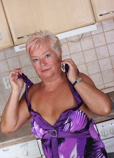 Horny Blonde Mature Slut Playing Alone