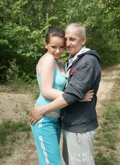 This Dirty Old Man Loves To Do A Horny Teen Outside