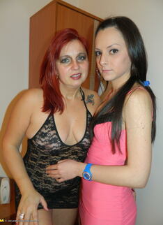 Old And Young Lesbian Lovers Go All The Way