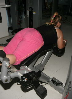 Mature Women Getting A Workout During Gym