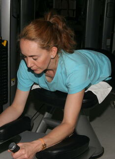 Mature Women Getting A Workout During Gym