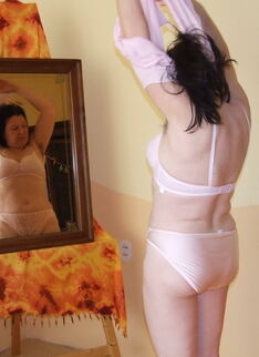 Hairy Mature Slut Getting Ready For Naughtyness