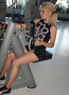 Mature Ladies In The Gym Getting Sweaty And Naked
