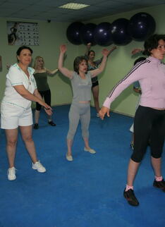 Mature Women Working Out With And Without Clothes On