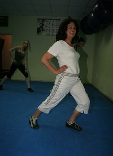 Mature Women Working Out With And Without Clothes On