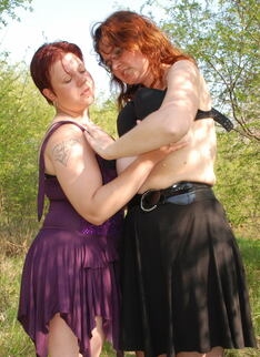 These Old And Young Lesbians Love To Go Outside And Have Fun