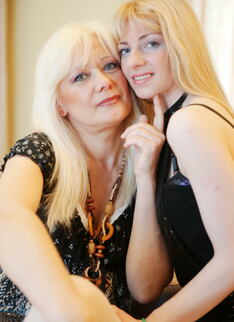 Two Hot Blonde Old And Young Lesbians Get It On
