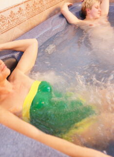 Take A Look At An All Mature Female Sauna