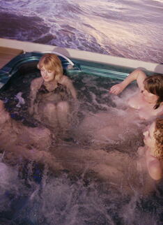 Take A Look At An All Mature Female Sauna