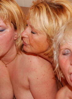 Three Horny Older Ladies And One Strapping Partyboy