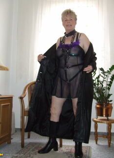 Big Mama Showing Off Her Kinky Outfit