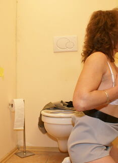 This Horny Mature Mama Loves A Cock Through A Hole
