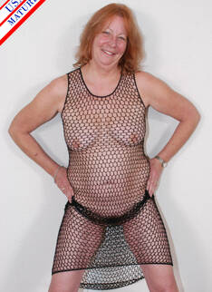 This Red Mature Slut Sure Loves That Cock