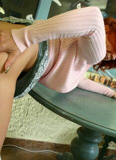 Hot Redhead Mature Rides The Cock