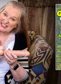 Mature.nl - Maggie Mae is an American granny that loves to please her shaved pussy